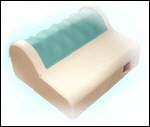 Voetreflexmassage apparaat  Turquoise